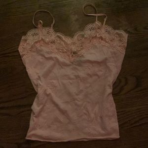 vintage lace tank